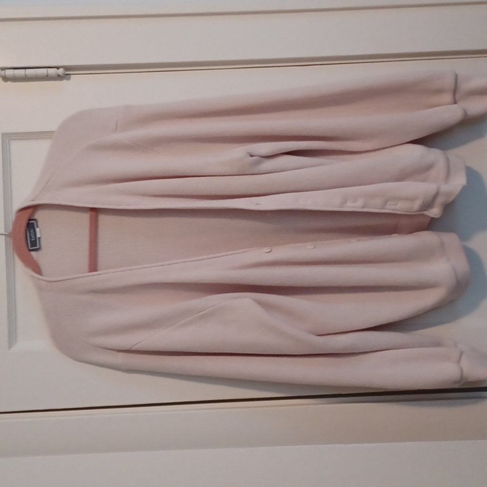Men's Beige Cardian Sweater  Button front with 5 buttons